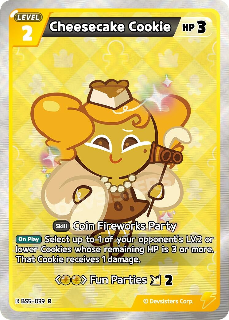 Image for Cheesecake Cookie (BS5-039) (BS5-BS7) - CookieRun: Braverse TCG