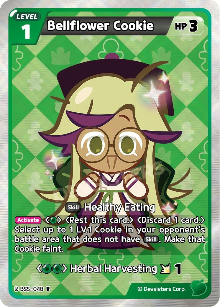Image for Bellflower Cookie (BS5-048) (BS5-BS7) - CookieRun: Braverse TCG