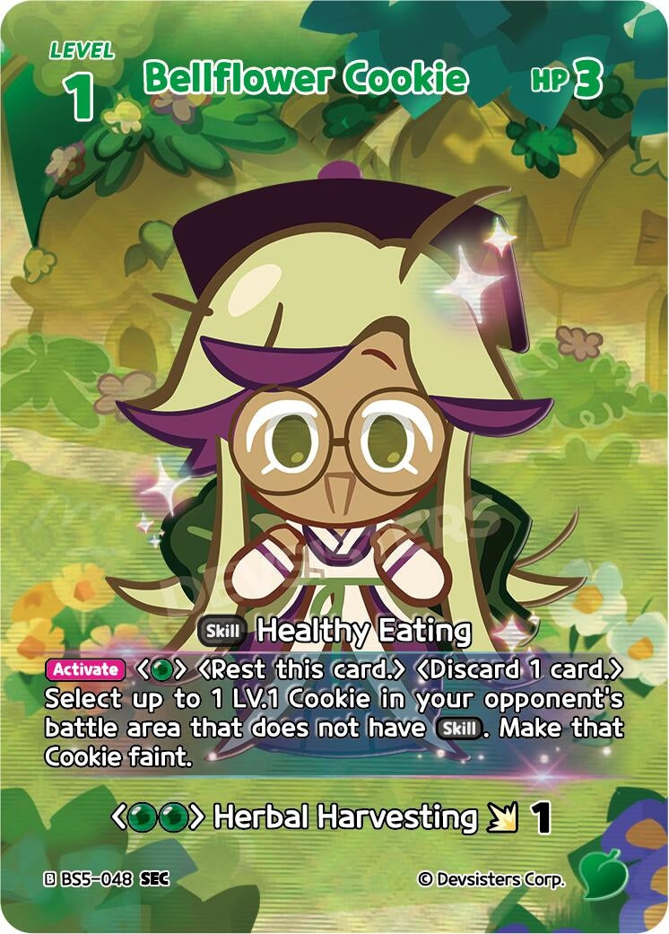 Image for Bellflower Cookie (SEC) (BS5-048) (BS5-BS7) - CookieRun: Braverse TCG
