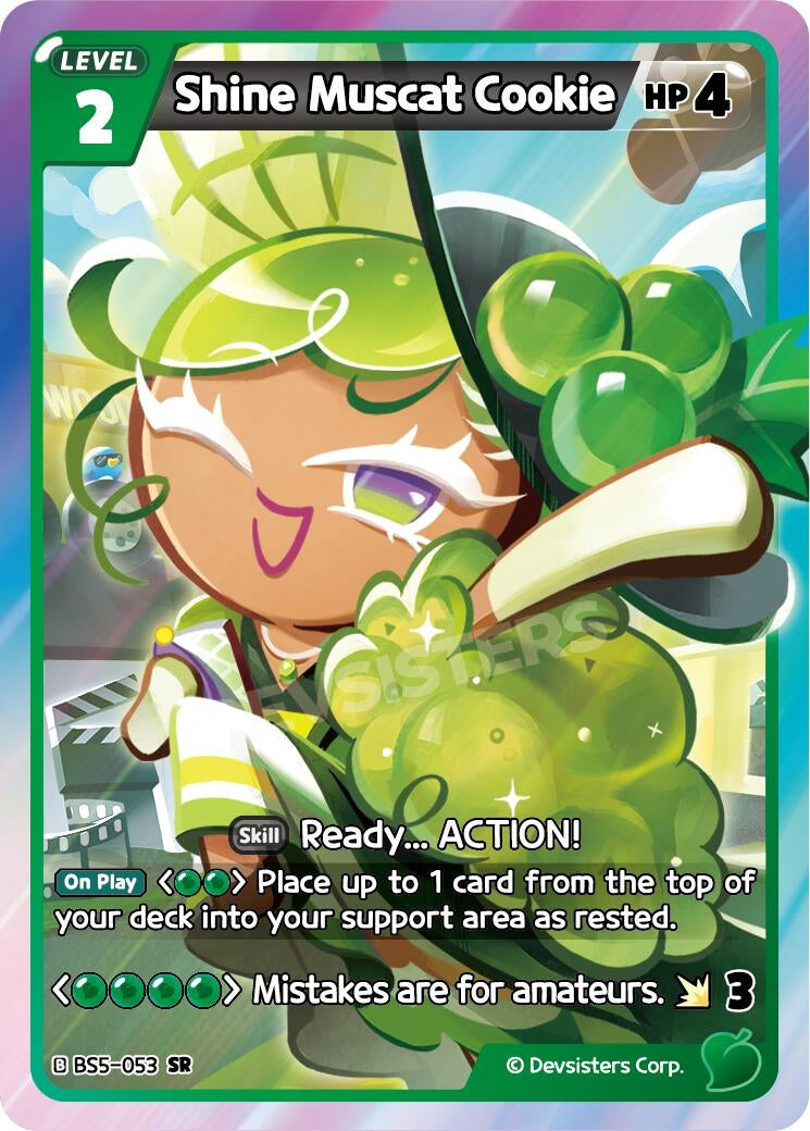 Image for Shine Muscat Cookie (BS5-053) (BS5-BS7) - CookieRun: Braverse TCG