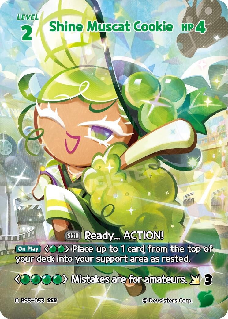 Image for Shine Muscat Cookie (SSR) (BS5-053) (BS5-BS7) - CookieRun: Braverse TCG