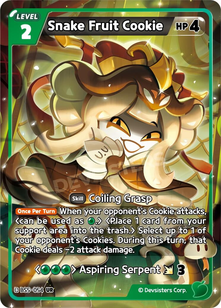 Image for Snake Fruit Cookie (BS5-054) (BS5-BS7) - CookieRun: Braverse TCG
