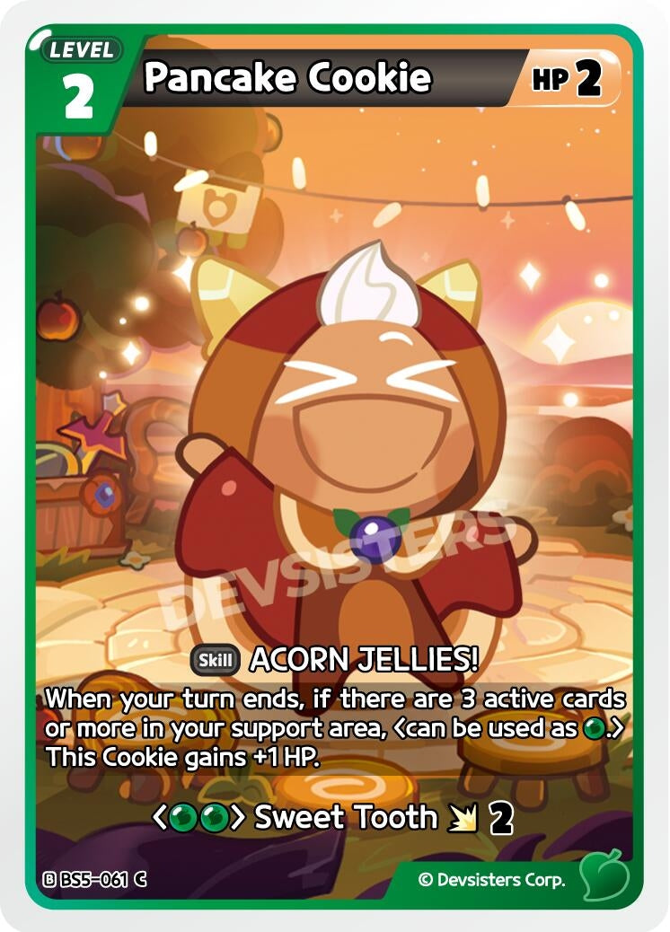 Image for Pancake Cookie (BS5-061) (BS5-BS7) - CookieRun: Braverse TCG