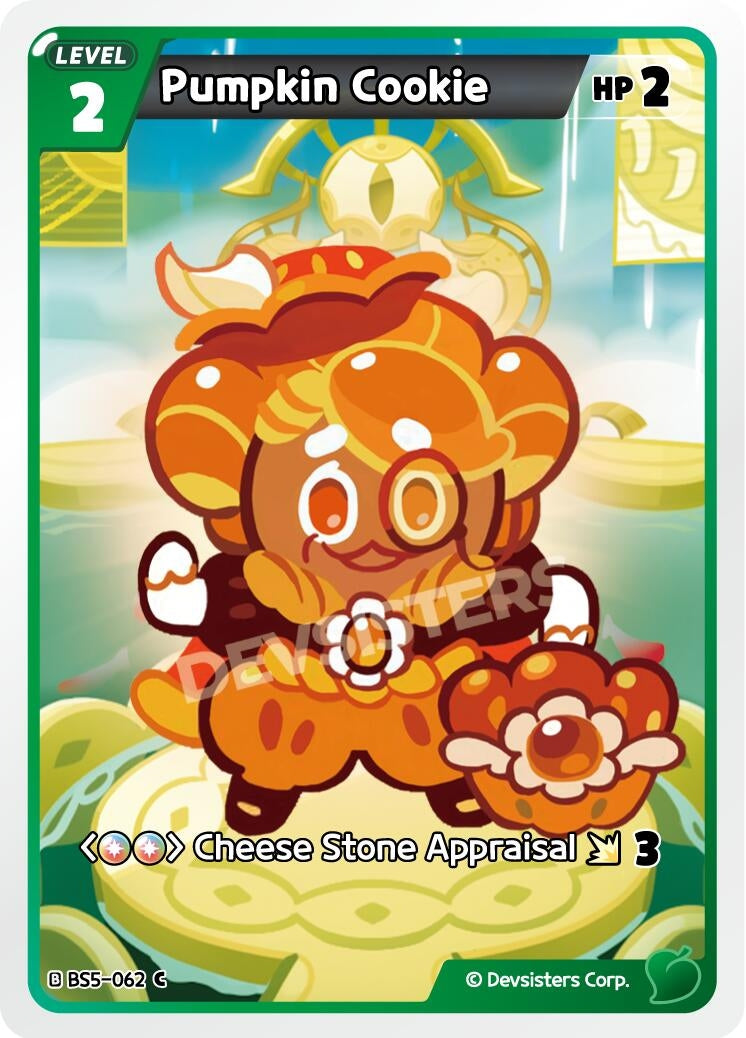 Image for Pumpkin Cookie (BS5-062) (BS5-BS7) - CookieRun: Braverse TCG