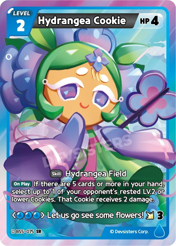 Image for Hydrangea Cookie (BS5-075) (BS5-BS7) - CookieRun: Braverse TCG