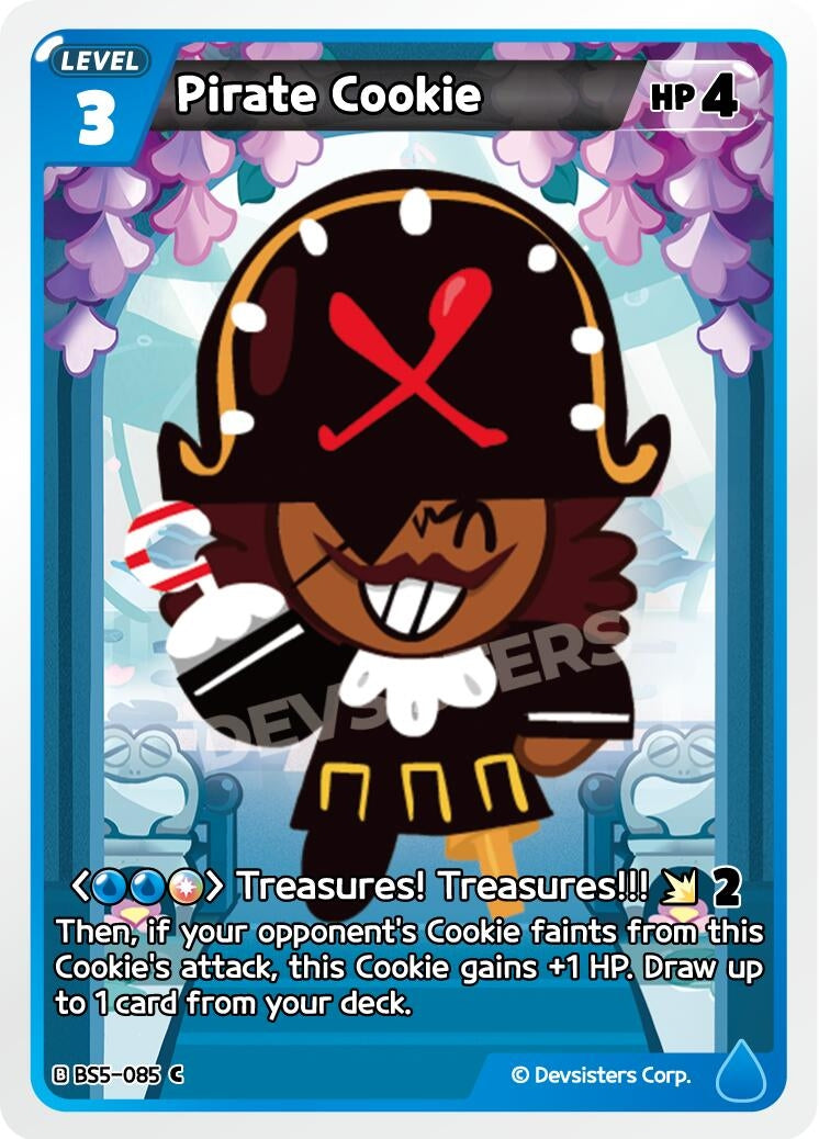 Image for Pirate Cookie (BS5-085) (BS5-BS7) - CookieRun: Braverse TCG