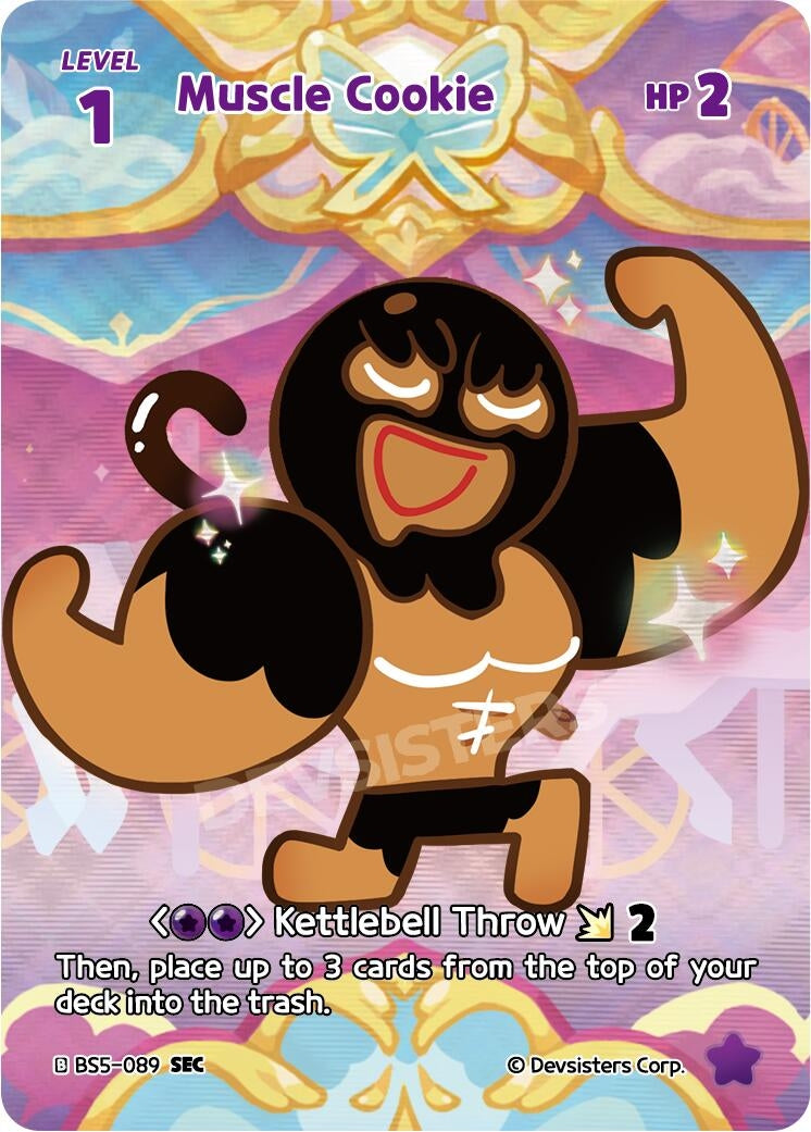 Image for Muscle Cookie (SEC) (BS5-089) (BS5-BS7) - CookieRun: Braverse TCG