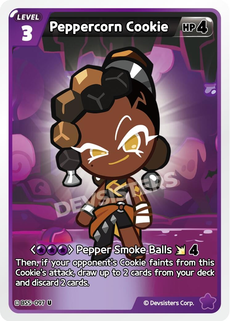 Image for Peppercorn Cookie (BS5-097) (BS5-BS7) - CookieRun: Braverse TCG