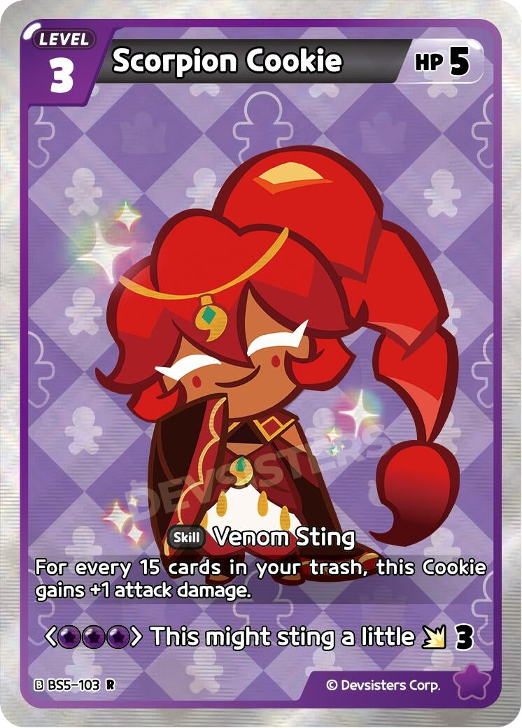 Image for Scorpion Cookie (BS5-103) (BS5-BS7) - CookieRun: Braverse TCG