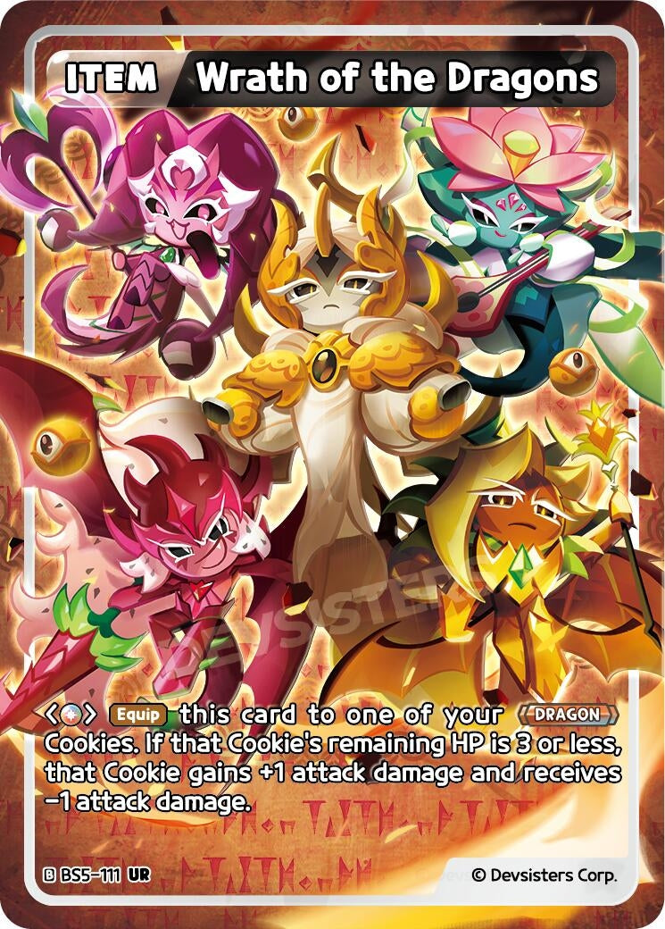 Image for Wrath of the Dragons (BS5-111) (BS5-BS7) - CookieRun: Braverse TCG