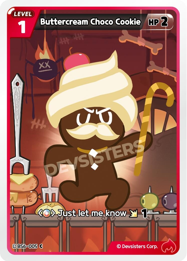 Image for Buttercream Choco Cookie (005) (BS6-005) (BS5-BS7) - CookieRun: Braverse TCG
