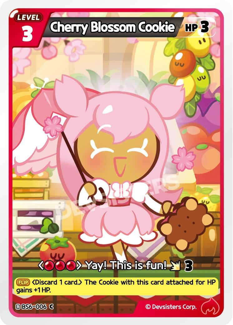 Image for Cherry Blossom Cookie (BS6-006) (BS5-BS7) - CookieRun: Braverse TCG