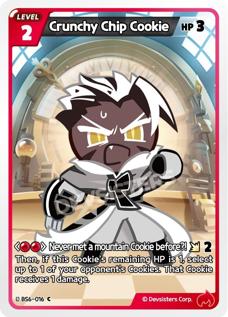 Image for Crunchy Chip Cookie (BS6-016) (BS5-BS7) - CookieRun: Braverse TCG