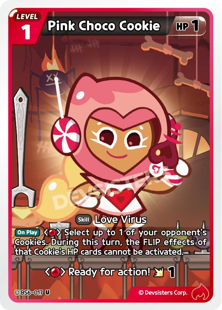 Image for Pink Choco Cookie (BS6-017) (BS5-BS7) - CookieRun: Braverse TCG