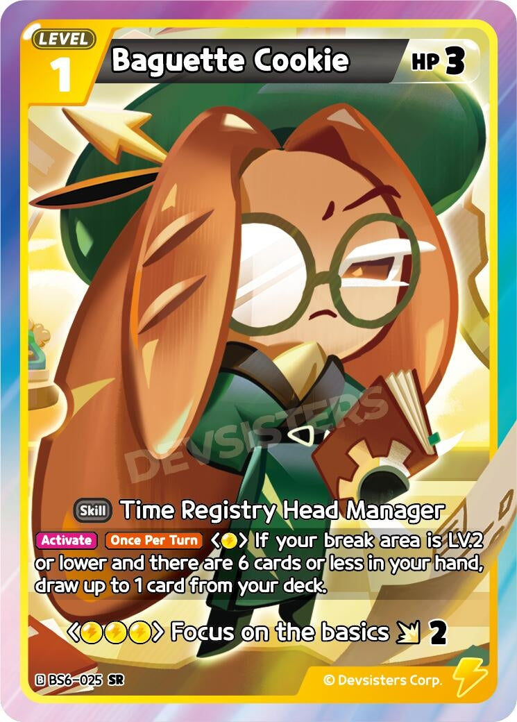 Image for Baguette Cookie (BS6-025) (BS5-BS7) - CookieRun: Braverse TCG