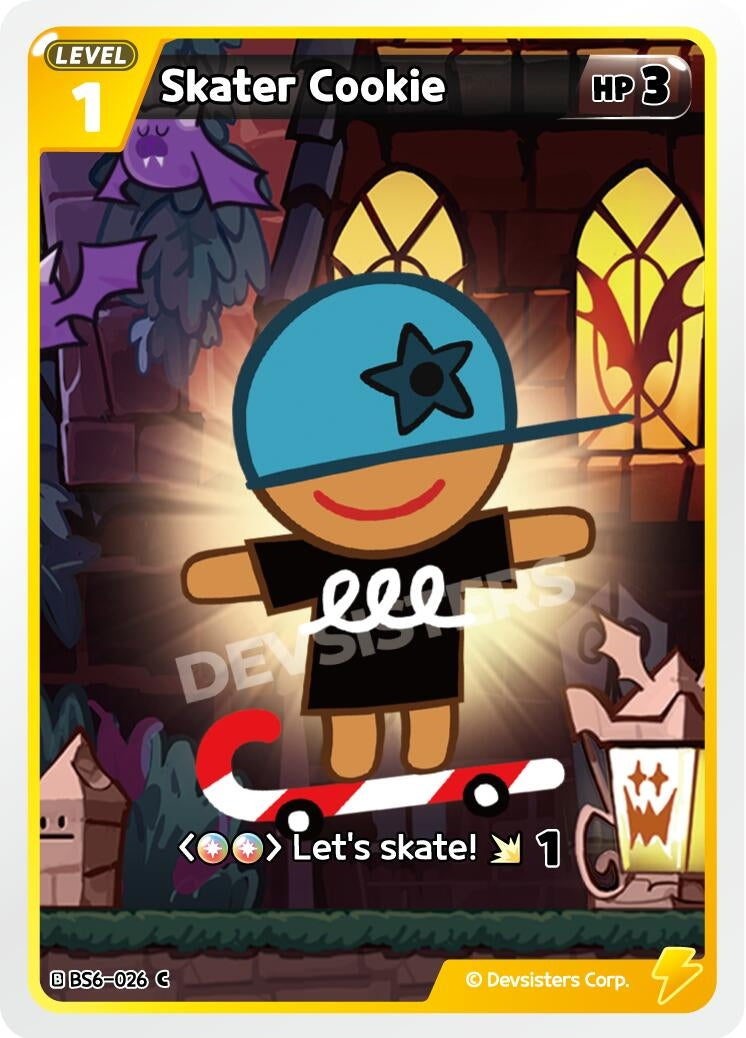 Image for Skater Cookie (BS6-026) (BS5-BS7) - CookieRun: Braverse TCG