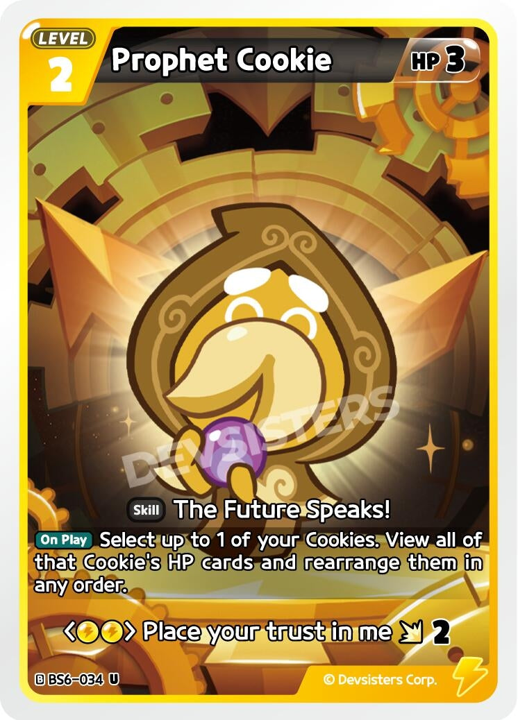Image for Prophet Cookie (BS6-034) (BS5-BS7) - CookieRun: Braverse TCG