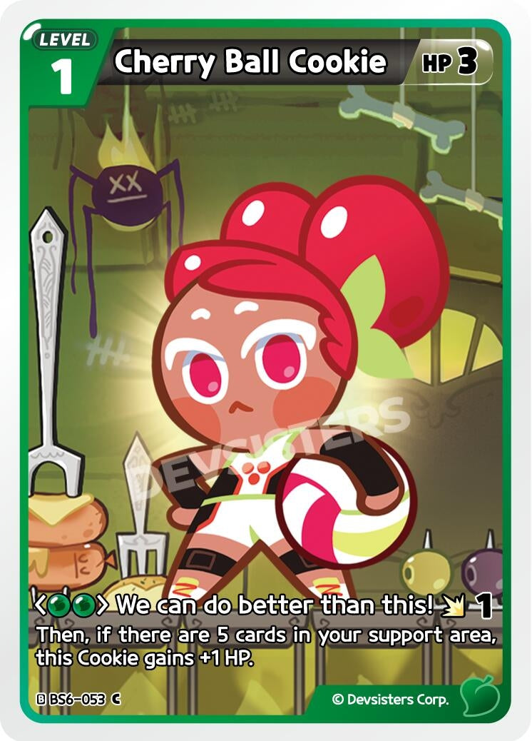 Image for Cherry Ball Cookie (BS6-053) (BS5-BS7) - CookieRun: Braverse TCG