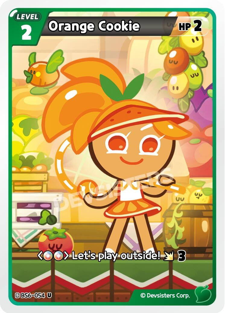 Image for Orange Cookie (BS6-054) (BS5-BS7) - CookieRun: Braverse TCG