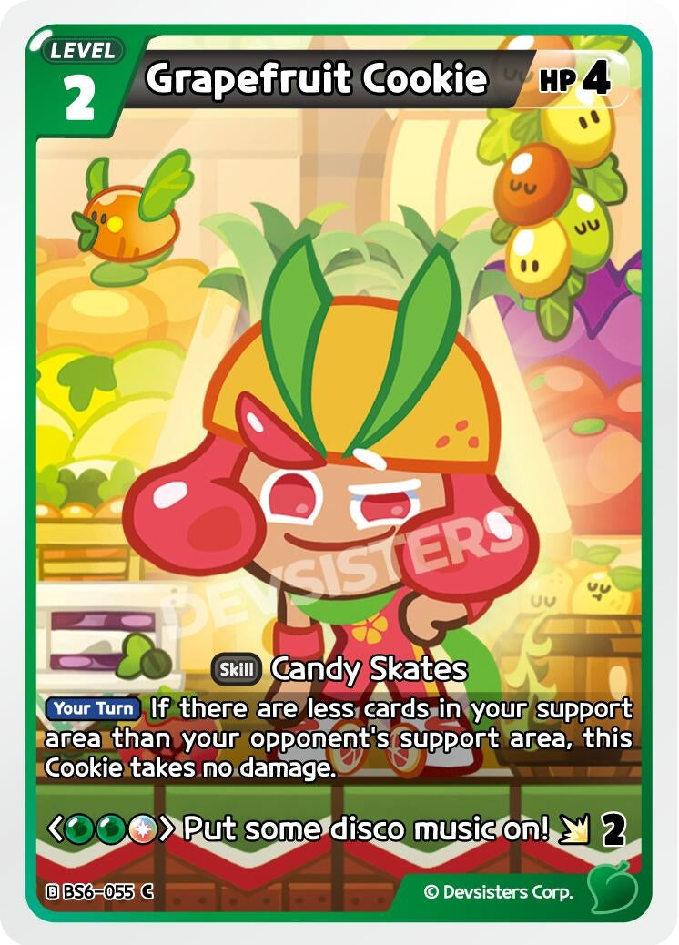 Image for Grapefruit Cookie (BS6-055) (BS5-BS7) - CookieRun: Braverse TCG