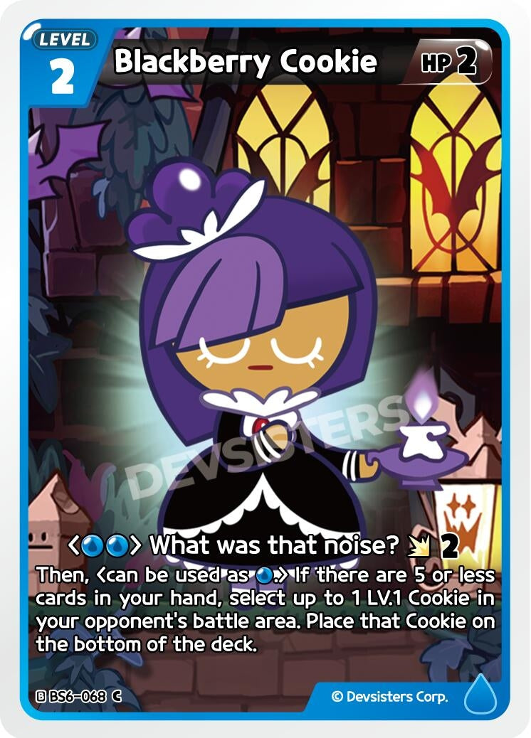 Image for Blackberry Cookie (BS6-068) (BS5-BS7) - CookieRun: Braverse TCG