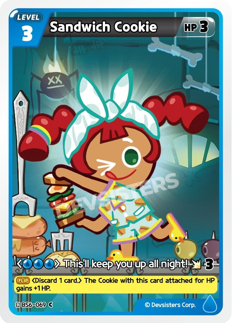 Image for Sandwich Cookie (069) (BS6-069) (BS5-BS7) - CookieRun: Braverse TCG