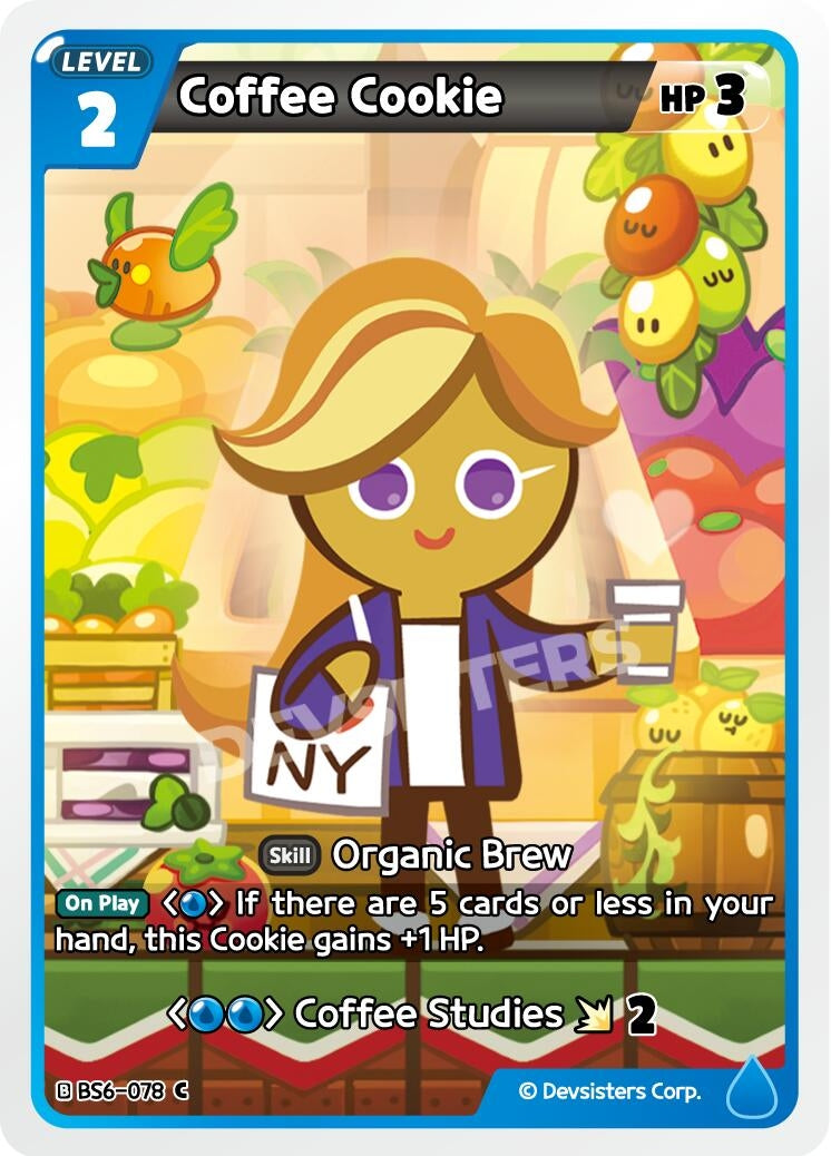 Image for Coffee Cookie (BS6-078) (BS5-BS7) - CookieRun: Braverse TCG