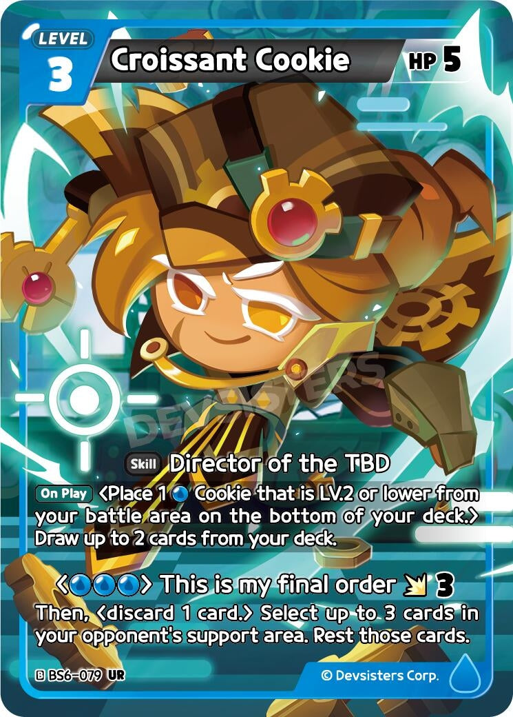 Image for Croissant Cookie (079) (BS6-079) (BS5-BS7) - CookieRun: Braverse TCG