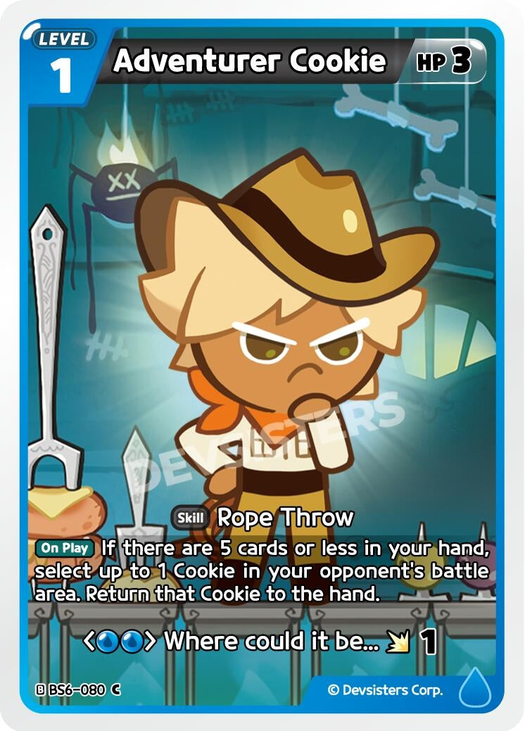 Image for Adventurer Cookie (BS6-080) (BS5-BS7) - CookieRun: Braverse TCG
