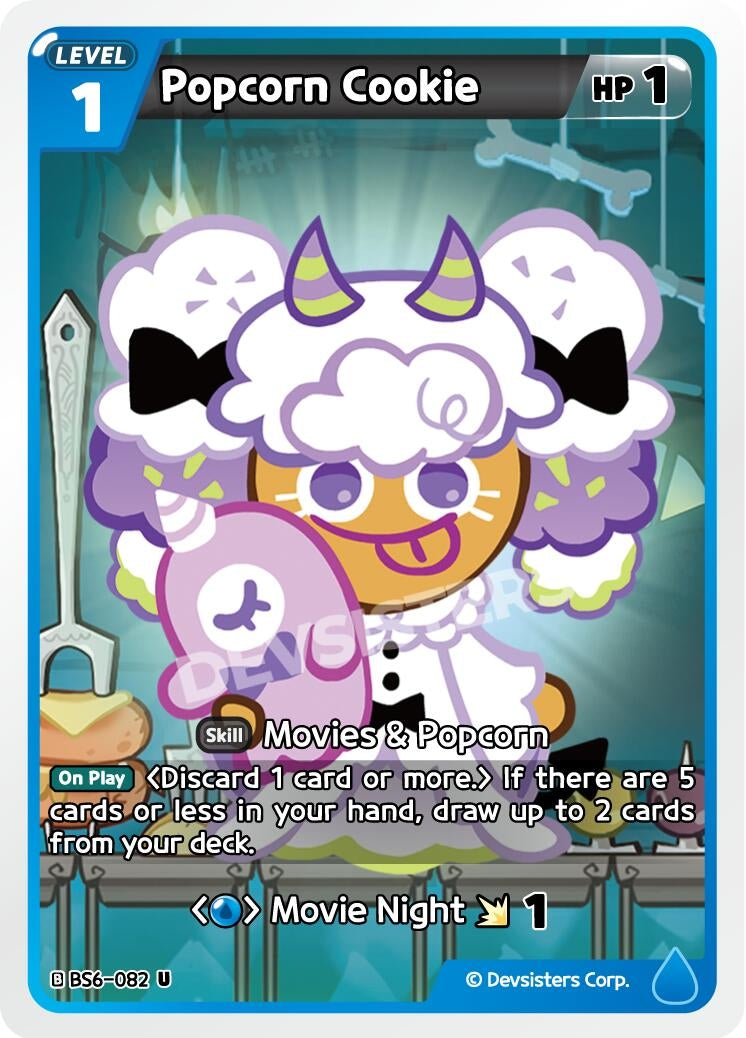 Image for Popcorn Cookie (BS6-082) (BS5-BS7) - CookieRun: Braverse TCG
