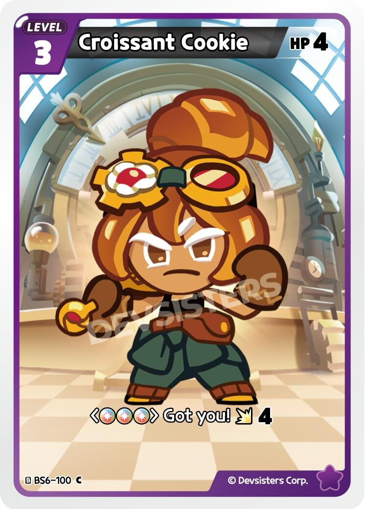 Image for Croissant Cookie (100) (BS6-100) (BS5-BS7) - CookieRun: Braverse TCG
