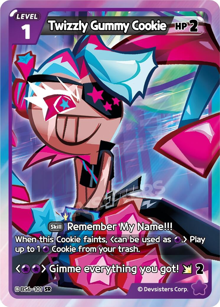 Image for Twizzly Gummy Cookie (BS6-101) (BS5-BS7) - CookieRun: Braverse TCG