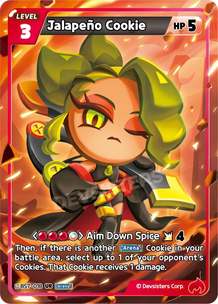 Image for Jalapeno Cookie (BS7-018) (BS5-BS7) - CookieRun: Braverse TCG