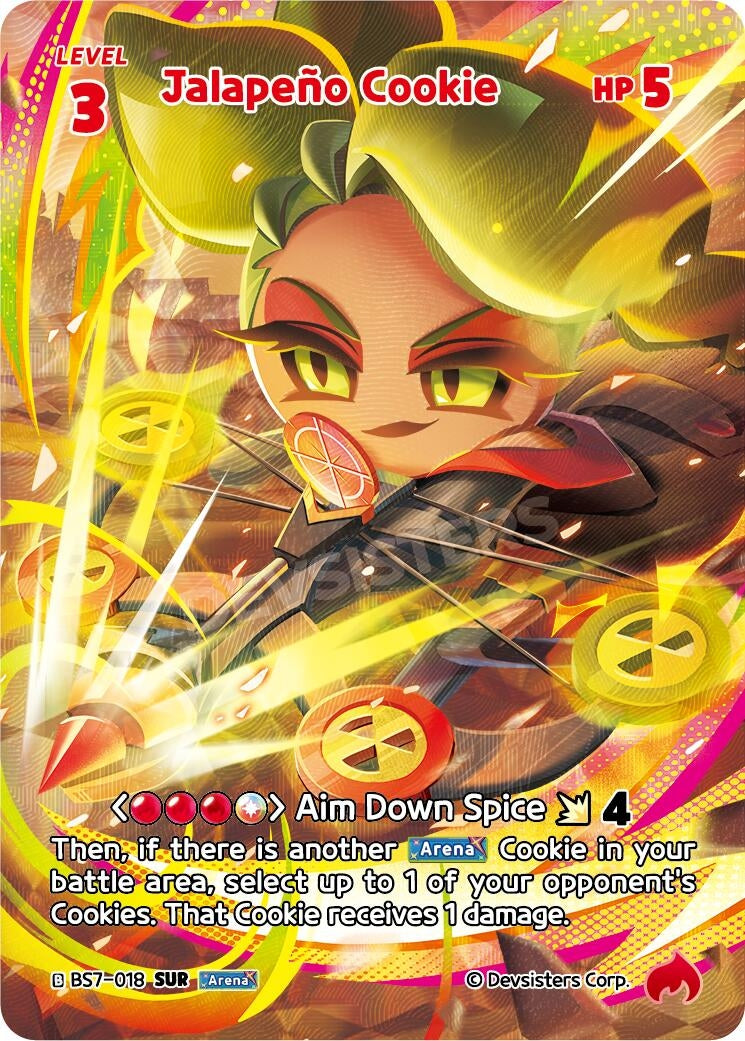 Image for Jalapeno Cookie (SUR) (BS7-018) (BS5-BS7) - CookieRun: Braverse TCG