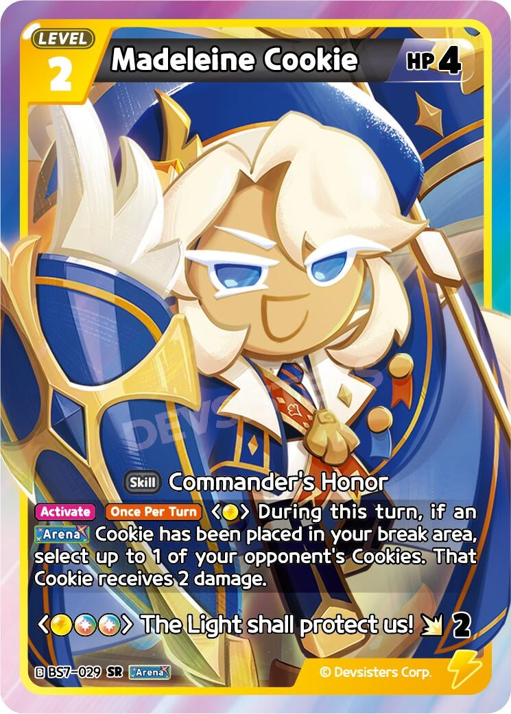Image for Madeleine Cookie (BS7-029) (BS5-BS7) - CookieRun: Braverse TCG