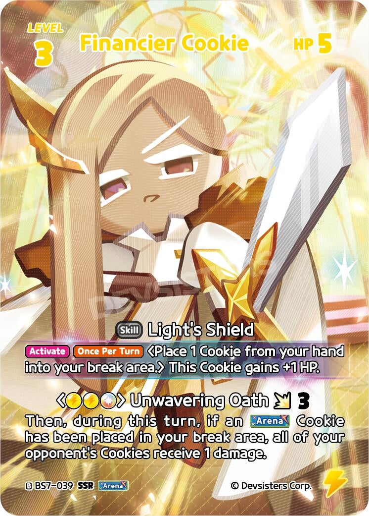 Image for Financier Cookie (SSR) (BS7-039) (BS5-BS7) - CookieRun: Braverse TCG