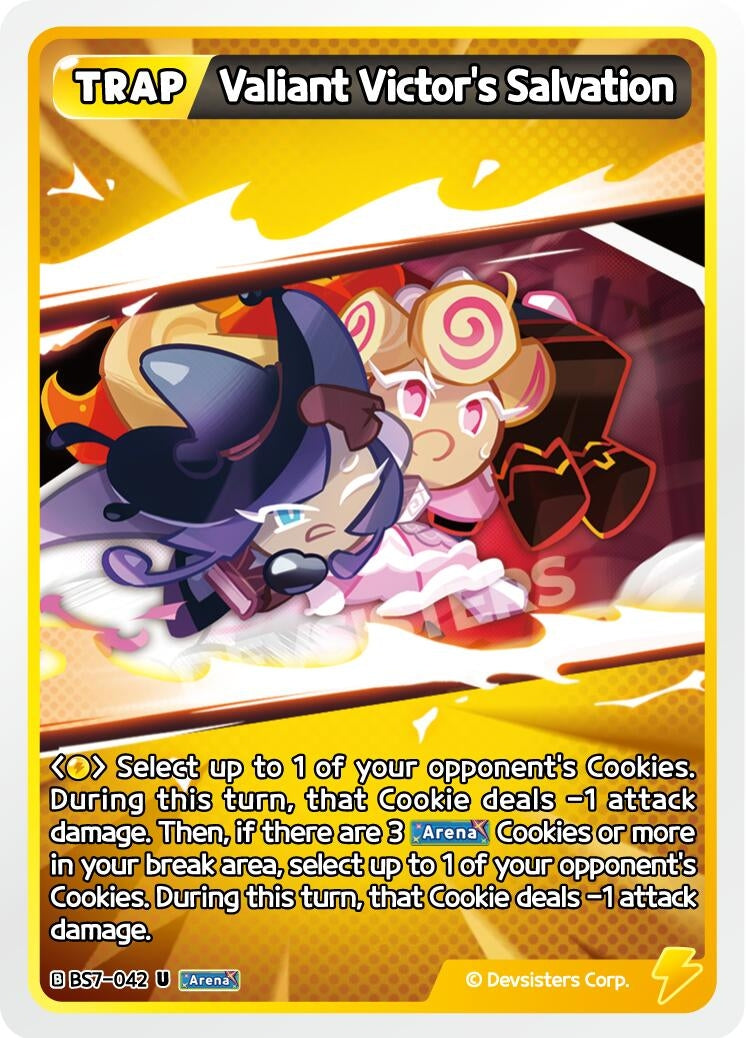 Image for Valiant Victor's Salvation (BS7-042) (BS5-BS7) - CookieRun: Braverse TCG