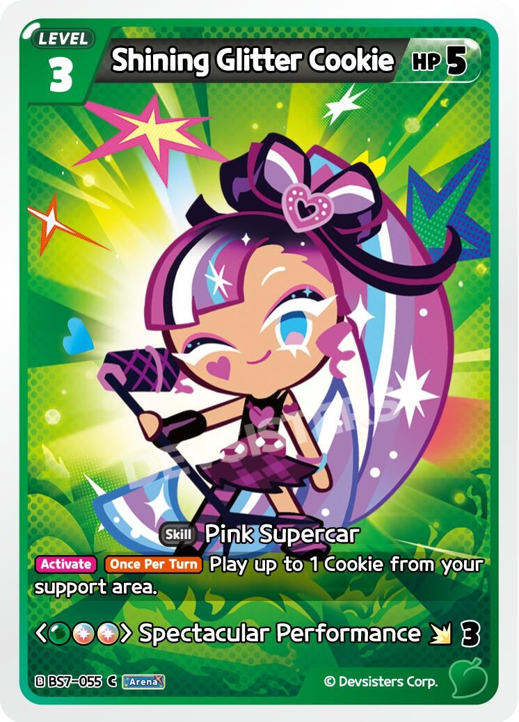 Image for Shining Glitter Cookie (BS7-055) (BS5-BS7) - CookieRun: Braverse TCG