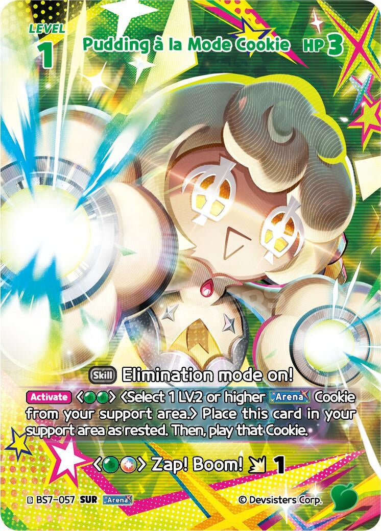 Image for Pudding a la mode Cookie (SUR) (BS7-057) (BS5-BS7) - CookieRun: Braverse TCG
