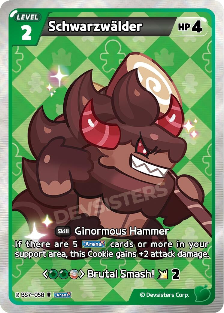 Image for Schwarzwalder (BS7-058) (BS5-BS7) - CookieRun: Braverse TCG