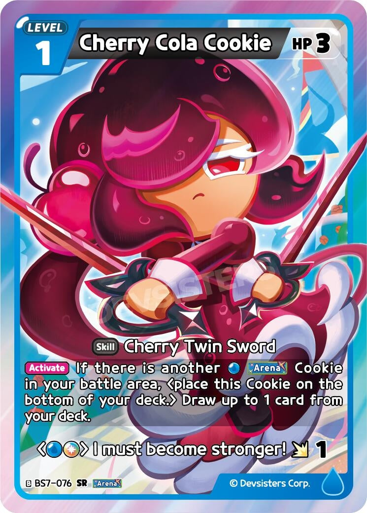 Image for Cherry Cola Cookie (BS7-076) (BS5-BS7) - CookieRun: Braverse TCG