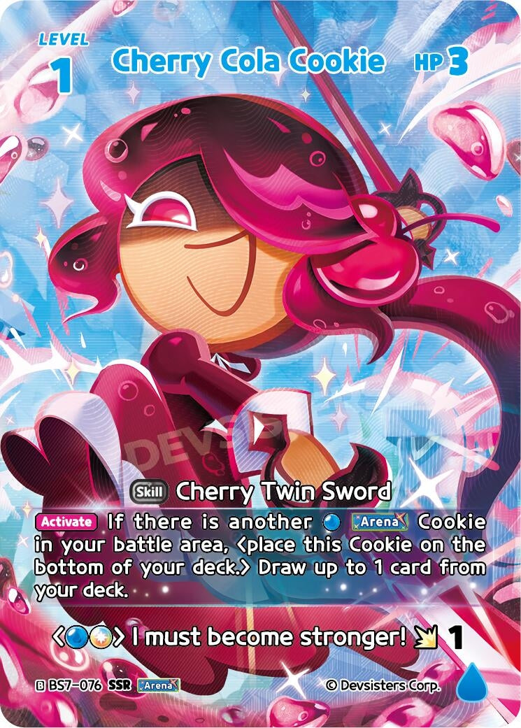 Image for Cherry Cola Cookie (SSR) (BS7-076) (BS5-BS7) - CookieRun: Braverse TCG