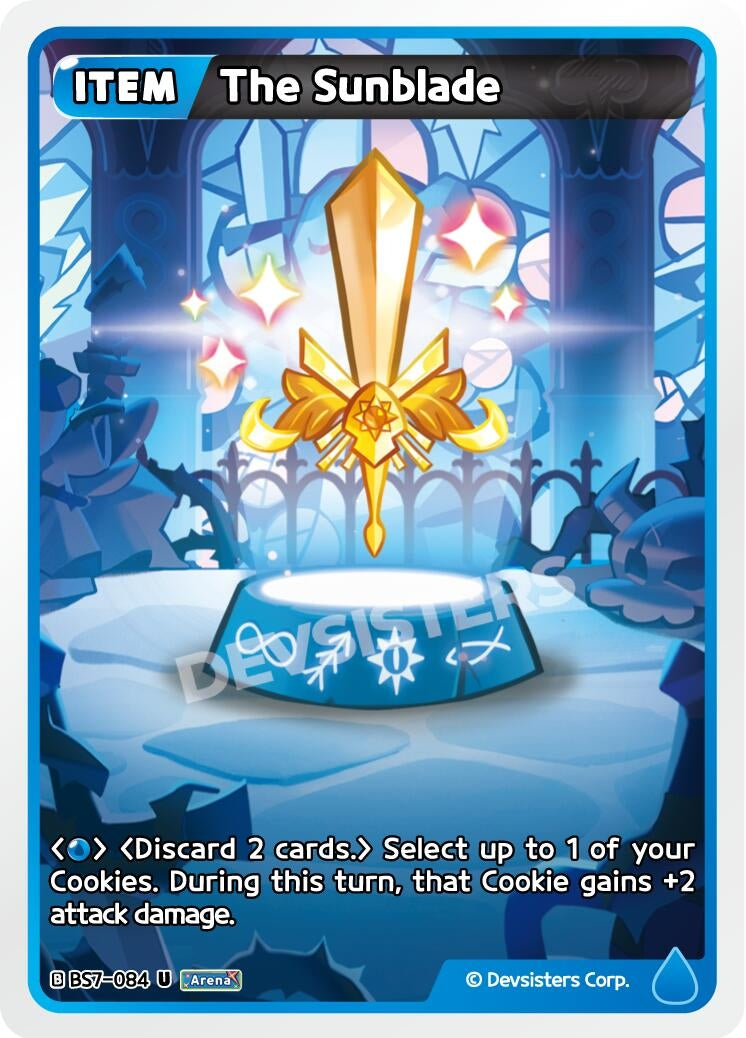 Image for The Sunblade (BS7-084) (BS5-BS7) - CookieRun: Braverse TCG
