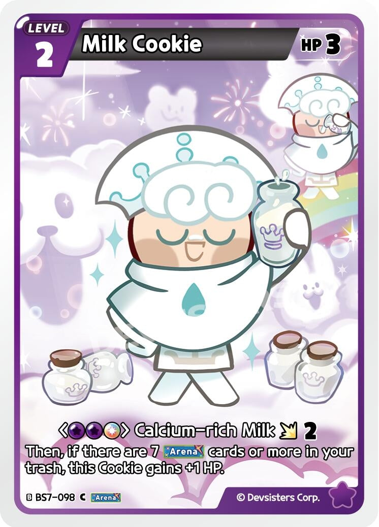 Image for Milk Cookie (098) (BS7-098) (BS5-BS7) - CookieRun: Braverse TCG
