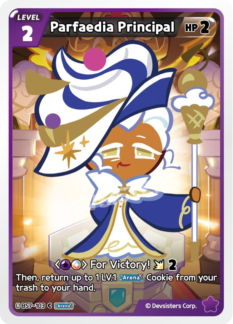 Image for Parfaedia Principal (BS7-103) (BS5-BS7) - CookieRun: Braverse TCG