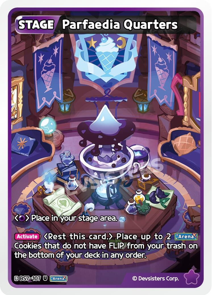 Image for Parfaedia Quarters (BS7-107) (BS5-BS7) - CookieRun: Braverse TCG