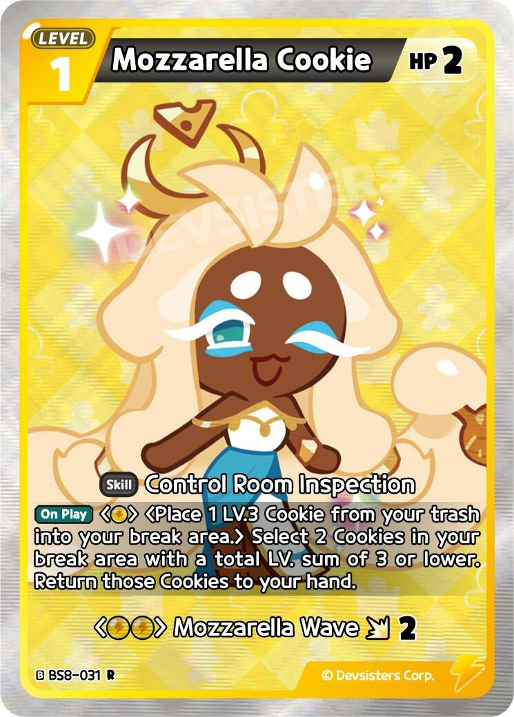 Image for Mozzarella Cookie (BS8-031) (BS8-BS9) - CookieRun: Braverse TCG