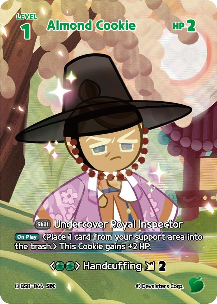 Image for Almond Cookie (SEC) (BS8-066) (BS8-BS9) - CookieRun: Braverse TCG