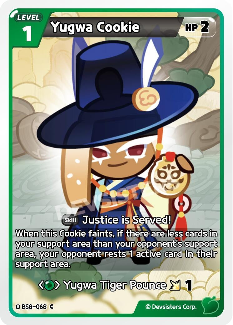 Image for Yugwa Cookie (BS8-068) (BS8-BS9) - CookieRun: Braverse TCG