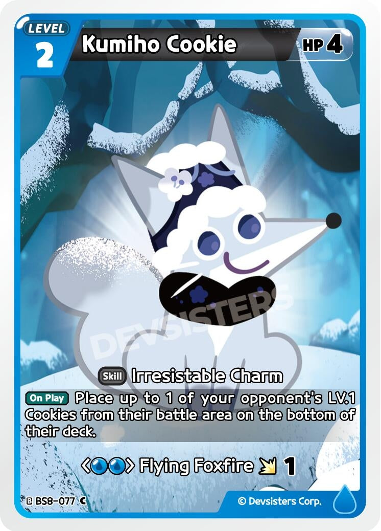 Image for Kumiho Cookie (BS8-077) (BS8-BS9) - CookieRun: Braverse TCG